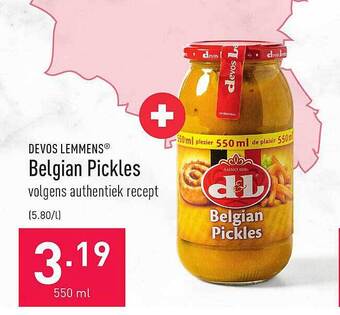 ALDI Devos lemmens belgian pickles aanbieding