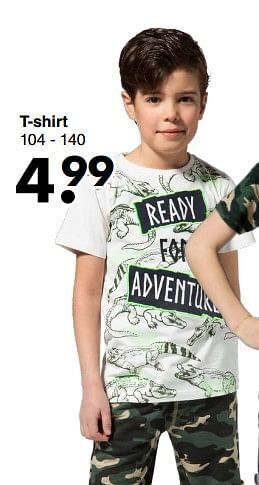 Wibra T-shirt aanbieding