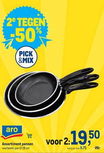Makro Assortiment pannen aanbieding