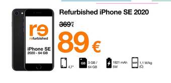 Refurbished iphone se 2020