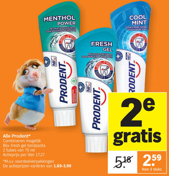 Albert Heijn Alle Prodent aanbieding