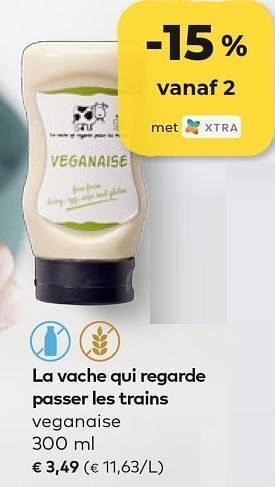 Bio Planet La vache qui regarde passer les trains veganaise 300ml aanbieding
