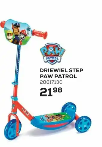 Supra Bazar Driewiel step paw patrol aanbieding