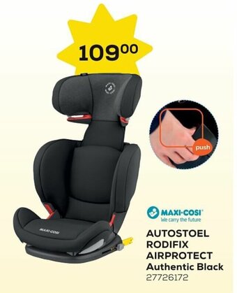 Autostoel rodifix airprotect authentic black