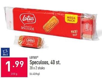 ALDI Speculoos 310g aanbieding
