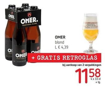 Spar Colruyt Omer blond aanbieding