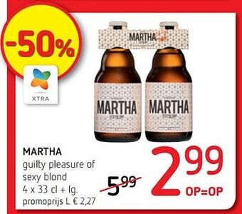 Martha guilty pleasure of sexy blond