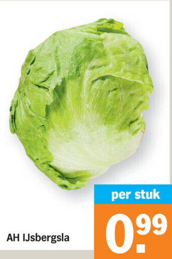 Albert Heijn AH IJsbergsla aanbieding