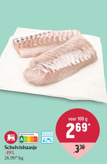 Delhaize Schelvishaasje aanbieding