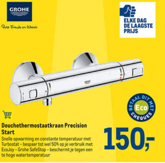 Douchethermostaatkraan precision start