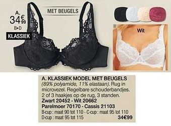 Klassiek model met beugels