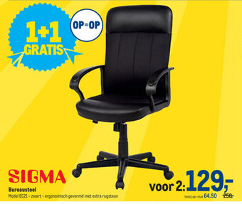 Makro Sigma bureaustoel aanbieding