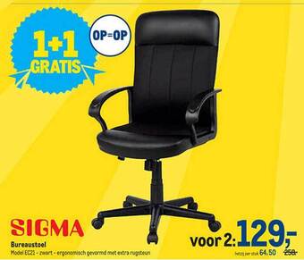 Makro Bureaustoel aanbieding