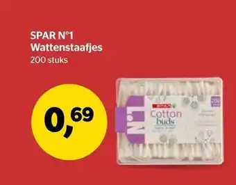 Spar n°1 wattenstaafjes
