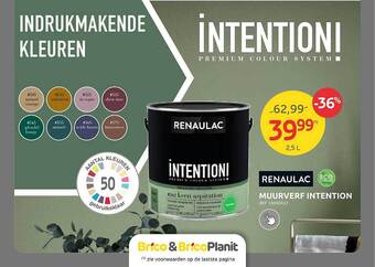 Brico Muurverf intention aanbieding