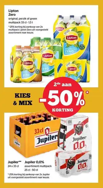 Lipton ice, jupiler, jupiler 0,0%