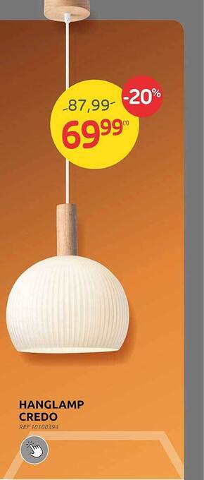 Brico Hanglamp credo aanbieding