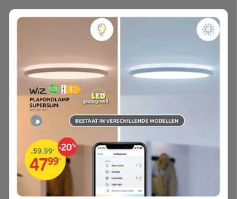 Brico Plafondlamp superslim aanbieding