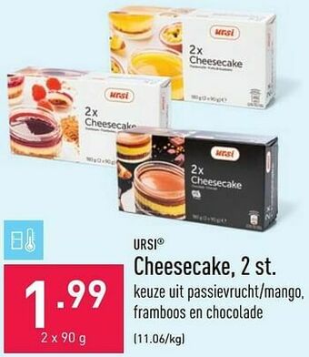 ALDI Cheesecake aanbieding