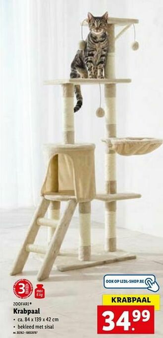 Lidl Krabpaal aanbieding