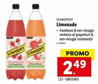 Lidl Limonade aanbieding