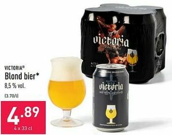 ALDI Blond bier aanbieding