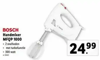Lidl Bosch handmixer mfqp 1000 aanbieding