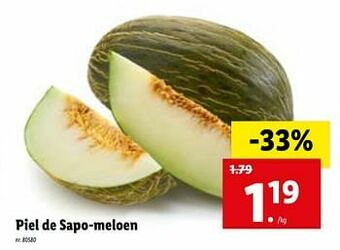 Piel de sapo-meloen