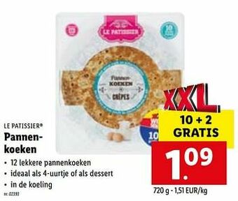 Lidl Pannenkoeken aanbieding