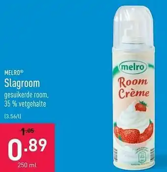 ALDI Slagroom aanbieding