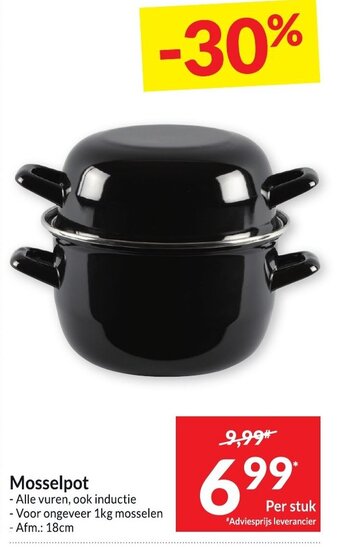 Intermarché Mosselpot aanbieding