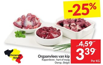 Intermarché Orgaanvlees Van Kip aanbieding