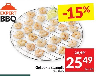 Intermarché Gekookte Scampi's aanbieding