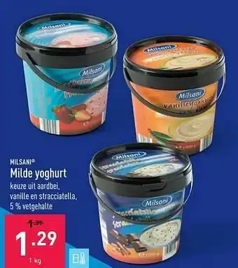ALDI Milde yoghurt aanbieding