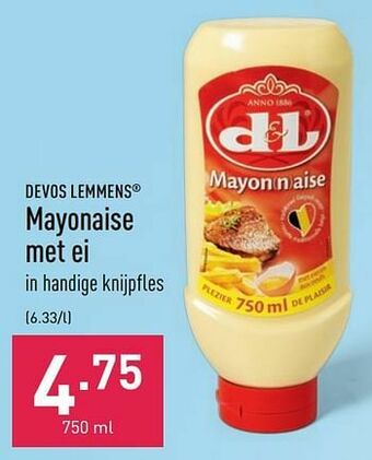ALDI Mayonaise met ei aanbieding