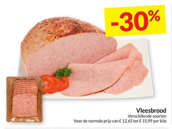 Intermarché Vleesbrood Verschillende Soorten aanbieding