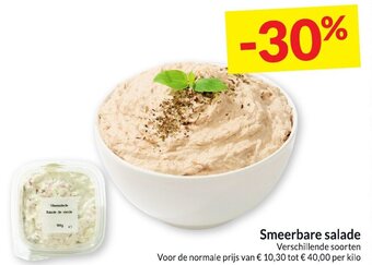 Intermarché Smeerbare Salade aanbieding
