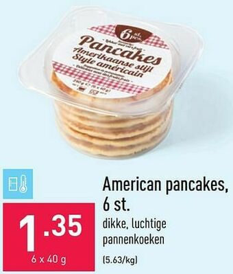 ALDI American pancakes aanbieding