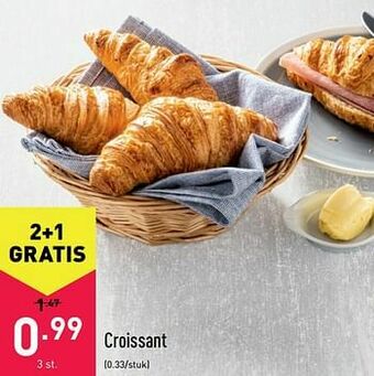 ALDI Croissant aanbieding