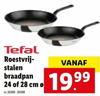 Roestvrijstalen braadpan