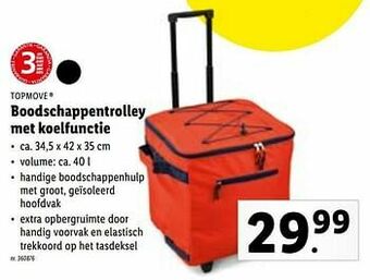 Boodschappentrolley met koelfunctie