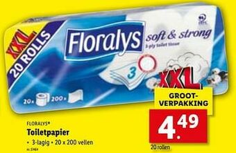 Lidl Toiletpapier aanbieding