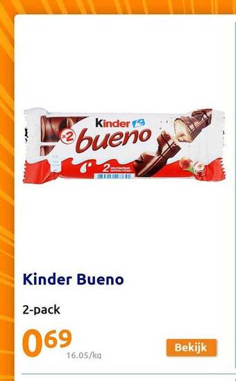 Action Kinder bueno aanbieding