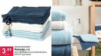ALDI Washandjes aanbieding