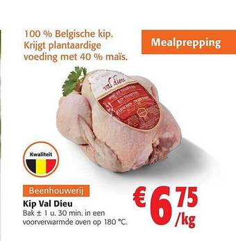 Colruyt Kip val dieu aanbieding