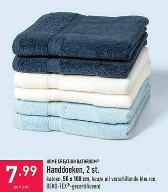 ALDI Handdoeken aanbieding