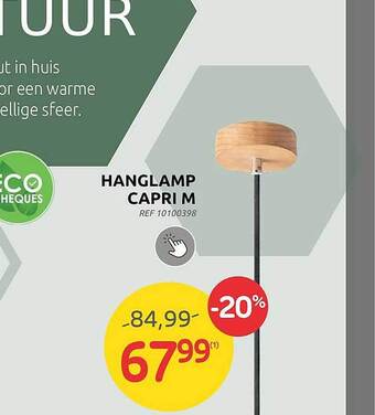Brico Hanglamp capri m aanbieding
