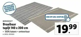 Lidl Draaibaar tapijt aanbieding