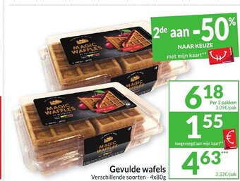 Intermarché Gevulde Wafels aanbieding