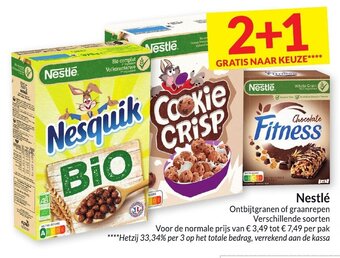 Intermarché Nestle Ontbijtgranen of Graanrepen aanbieding